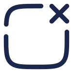 Notification Remove SVG Icon